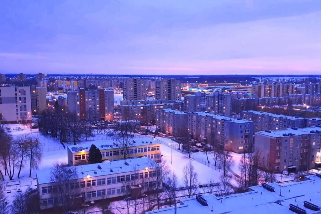 Šiauliai Lyra63 Large 80Sq M Top 14 Floor מראה חיצוני תמונה